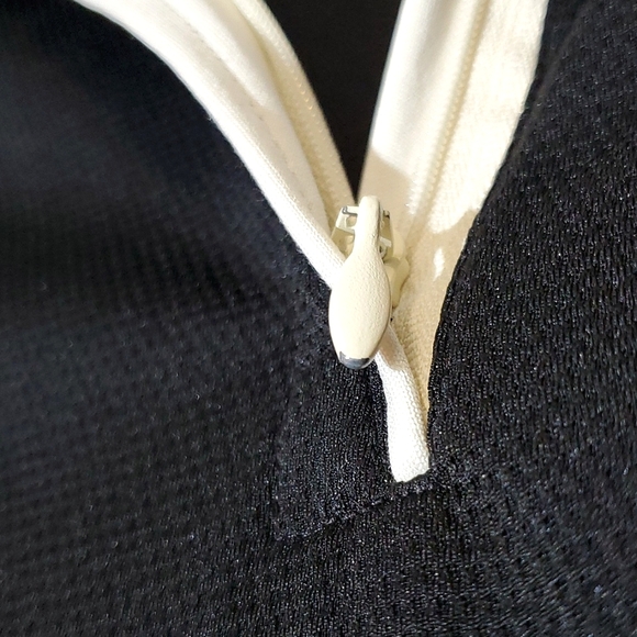 IZOD Golf Cool FX Women's Polo/T-Shirt Black & White, Size XSmall - Picture 15 of 15